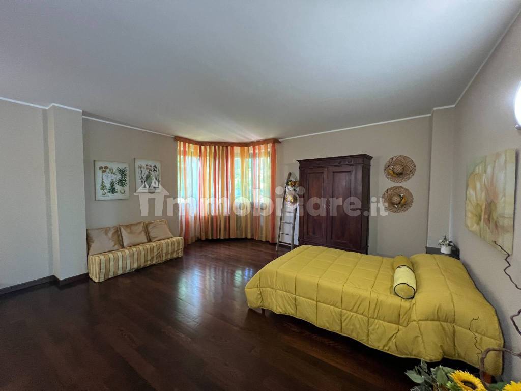 Camera da letto della villa principale di Moncucco Torinese